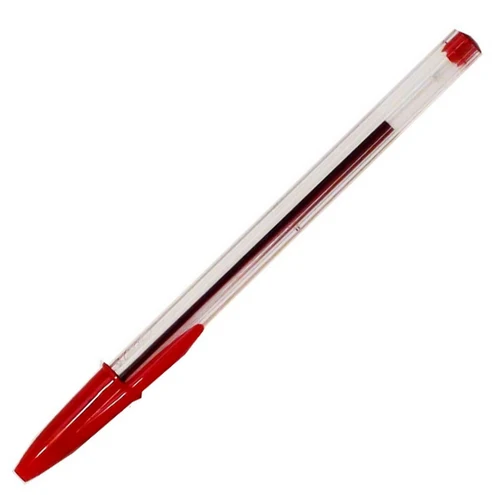 Lápiz Pasta Punta Media Rojo 1.0 Mm