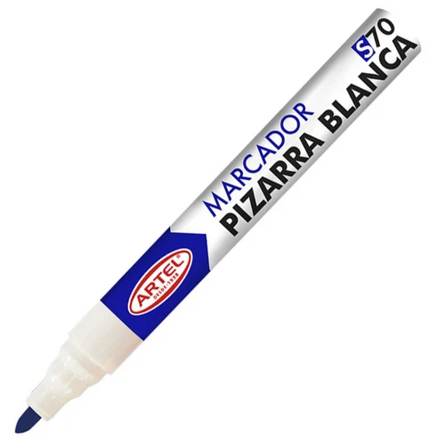 Marcador Pizarra Punta Redonda S70 Azul